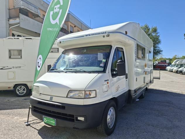 CAMPER BENIMAR DUCATO SEMINTEGRALE DINETTE LETTO FRANCESE PORTAMOTO CLIMATIZZATORE FOTOVOLTAICO CAMPEGGIO USATI GENERALI 1769 - Foto 2