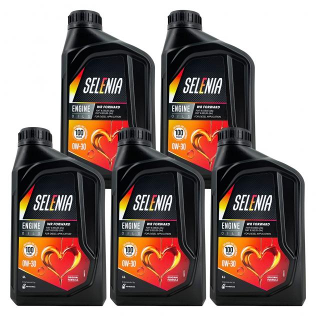 5L Olio Motore Selenia WR Forward 0W30 Diesel Euro 6 ACEA C2 C3