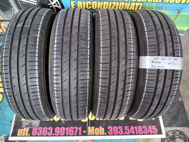 4 gomme usate kumho 185 65 15 88t estive - Foto 3