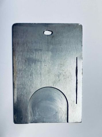 Placca copertura macchine industriali CM. 11x7,5 - Foto 7