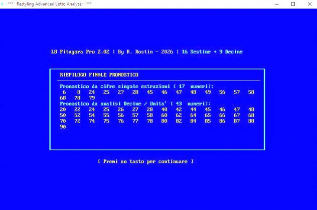 L8 PITAGOTA Pro Advanced LOTTO Analyzer New Software - Foto 7