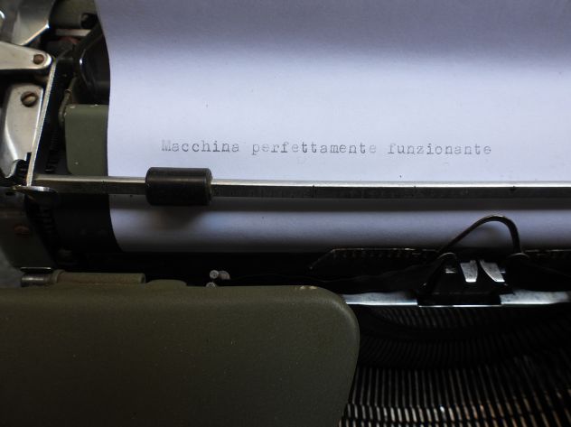 Macchina da scrivere vintage Olympia SM anni '50 - Foto 4
