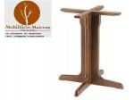 Basamenti in Legno Tavolo Bar Ristorante Cod 6001/B color noce