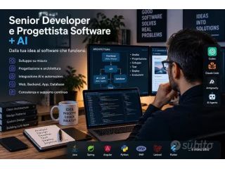 Lezioni Java, Python, Full Stack e AI - 25€/ora