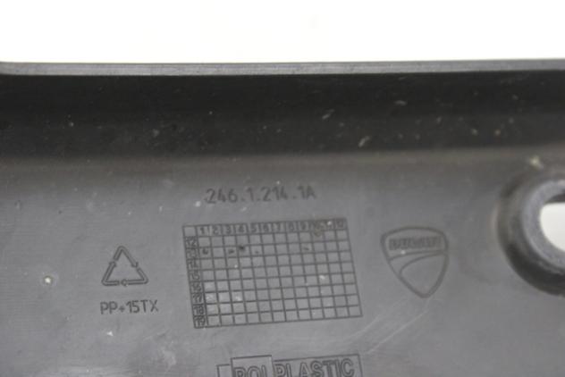 DUCATI HYPERMOTARD 821 24612141A COVER RADIATORE DESTRA 13 - 15 RIGHT RADIATOR COVER - Foto 4