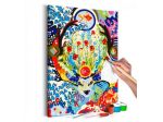 Quadro Fai Da Te 40x60 Cm. Arte Colorata ARREDALACASA Spedizione Gratis