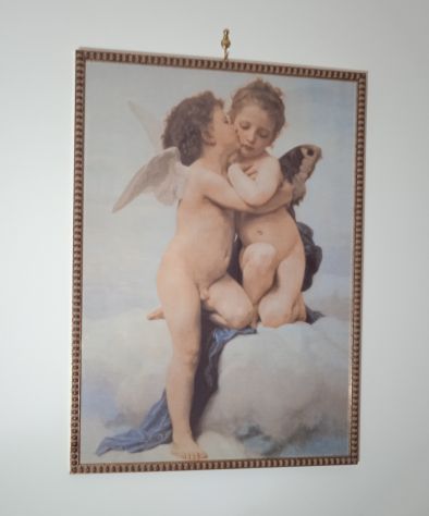 VENDESI STAMPA ARTISTICA "IL PRIMO BACIO" di Bouguereau