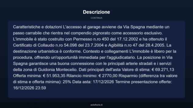 Immobile in asta di 184 m² in vendita a Guidonia Montecelio - Foto 6