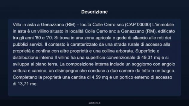 Immobile in asta di 49 m² in vendita a Genazzano - Foto 4