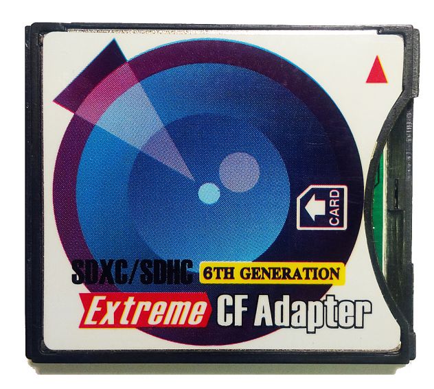 SDHC/SDXC Extreme Compact Flash Adapter (stock 11) - Foto 2