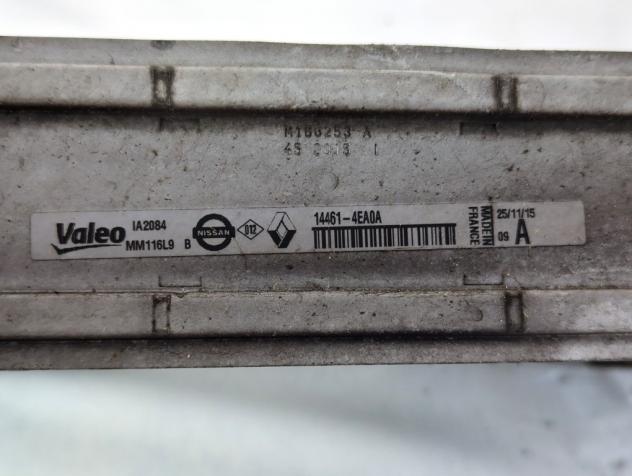 144614EA0A RADIATORE INTERCOOLER SCAMBIATORE ARIA/ARIA RENAULT KADJAR 1.5 D 81KW AUT 5P (2016) RICAMBIO USATO - Foto 6