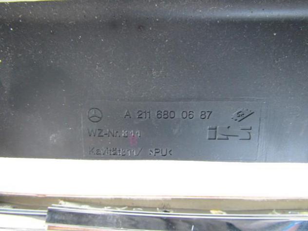 A2118704326 KIT AIRBAG MERCEDES CLASSE E 280 W211 3.0 D 140KW AUT 4P (2007) RICAMBIO USATO CON CRUSCOTTO LEGGERMENTE DANNEGGIATO (VEDI FOTO) A21186033 - Foto 9