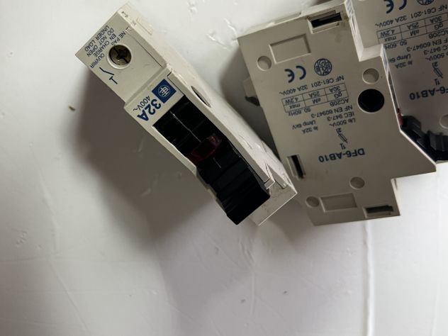 Z44 TELEMECANIQUE DF6-AB10 – Portafusibile N.04 - Foto 3