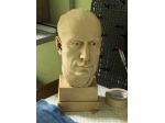 Busto in marmo di carrara anni 20/30 di Mussolini