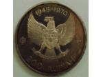 Indonesia 200 rupie 1970 argento