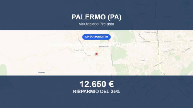 Immobile in asta di 60 m² in vendita a Palermo