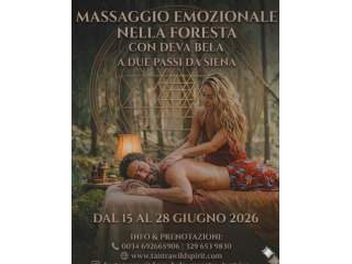 Massaggi - benessere Rimini - MASSAGGIO EMOZIONALE IN COLLINA PER RICENTRARSI E RICARICARSI Tel:0034692665906