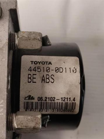 CENTRALINA ABS TOYOTA Yaris Serie 44510-0D110 89541-0D060 benzina 998 (0508) - Foto 2