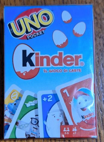 Mazzo di carte UNO Pocket Kinder