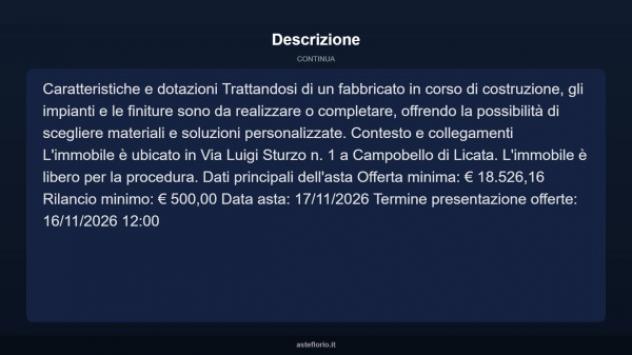 Immobile in asta di 102 m² in vendita a Campobello di Licata - Foto 4