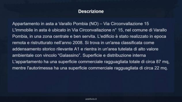 Immobile in asta di 87 m², box auto in vendita a Varallo Pombia - Foto 11