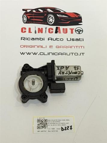 MOTORINO ALZAVETRO ANTERIORE DESTRA MINI Countryman S N47C16A (10) - Foto 2