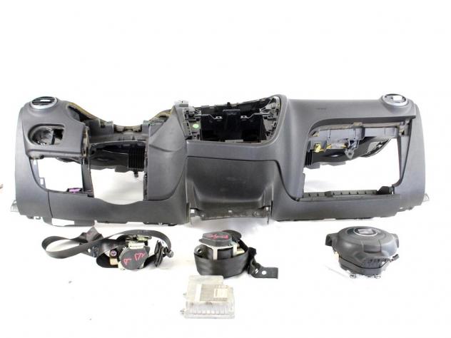 5N0959655A KIT AIRBAG SEAT LEON 1.9 D 77KW 5M 5P (2008) RICAMBIO USATO CON PRETENSIONATORI CINTURE DI SICUREZZA, CENTRALINA AIRBAG, AIRBAG VOLANTE GUI - Foto 2