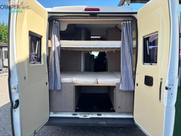 CHALLENGER VANY V 114 MAX EXCLUSIVE - Furgonato con doppio letto matrimoniale in coda - Foto 9