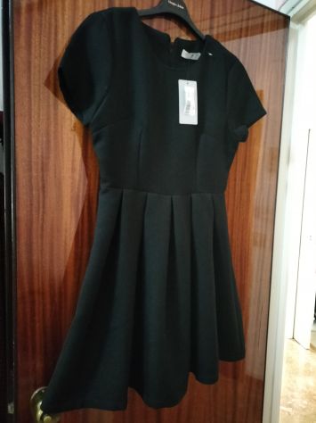 Abito elegante donna nero 46 48 nuovo - Foto 3