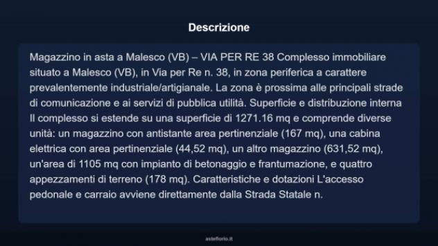 Immobile in asta di 1271 m² in vendita a Malesco - Foto 10