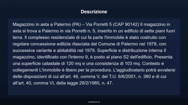 Immobile in asta di 120 m² in vendita a Palermo - Foto 10