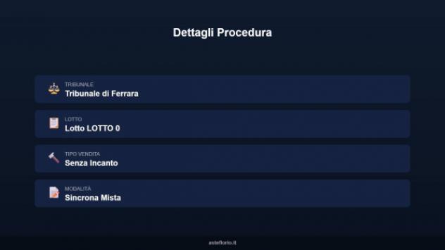 Immobile in asta di 154 m² con più di 5 locali e box auto in vendita a Mesola - Foto 14