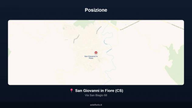 Immobile in asta di 75 m², box auto in vendita a San Giovanni in Fiore - Foto 17