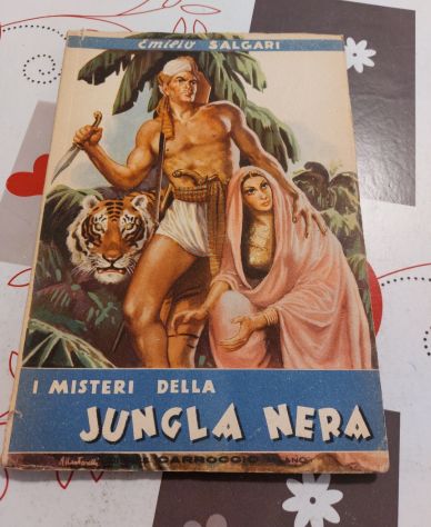I misteri della JUNGLA NERA COLLANA POPOLARE SALGARI N° 27 1947