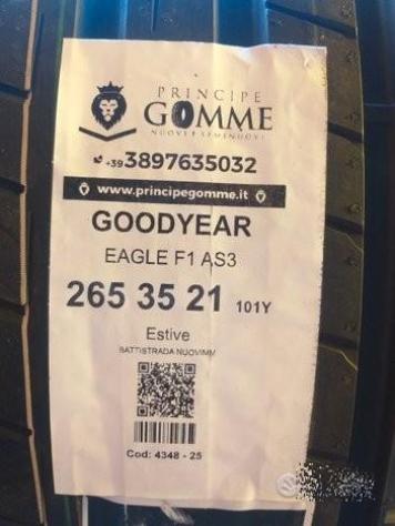 4 gomme 265 35 21 goodyear a4348 - Foto 2