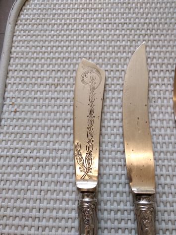 Set posate argento anni '60 - Foto 3