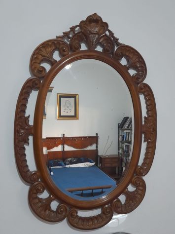 Camera da letto matrimoniale completa in legno massello - Foto 4