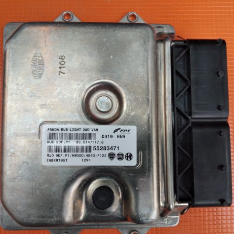 Centralina Motore FPT Fiat Panda 3^ 1.3 MJET MJD9DF.P1 55283471 HW000