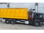 SCANIA P 420, SCARRABILE + CARICATORE CON POLIPO GIREVOLE