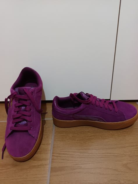 Scarpe Puma viola n. 38