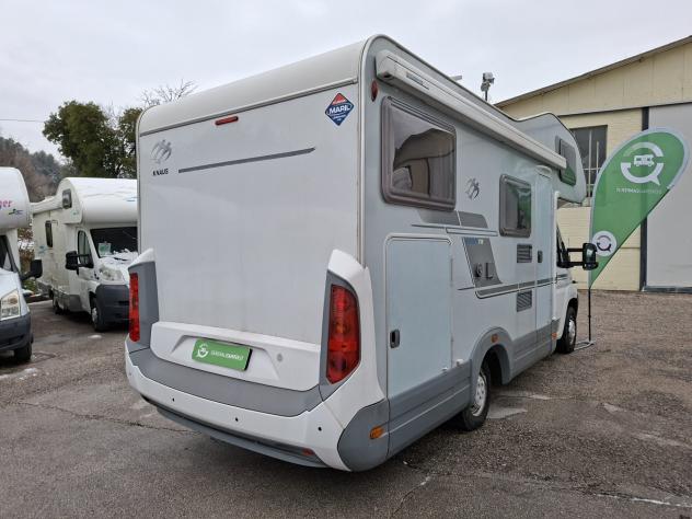CAMPER KNAUS DUCATO MANSARDATO 6 POSTI SEMIDINETTE LETTO MATRIMONIALE GARAGE CLIMATIZZATORE FOTOVOLTAICO CAMPEGGIO USATI GENERALI 1421 - Foto 4
