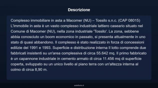 Immobile in asta di 12526 m² in vendita a Macomer - Foto 9
