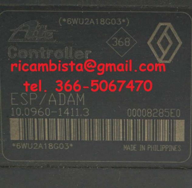 Renault Laguna gruppo ABS pompa centralina P5CT2AAY2 10.0960-1411.3 - Foto 3