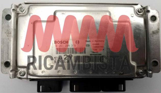 0261208376 9657499180 Citroen C4 1.6 centralina motore Bosch