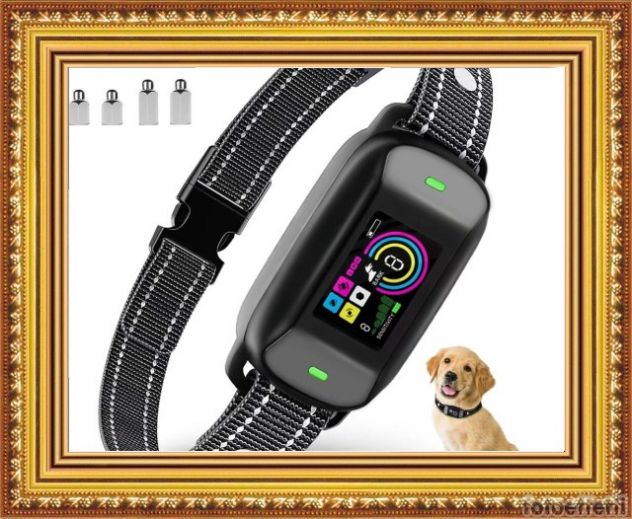 Collare anti-abbaiare con display a LED a colori non elettrostatico - Foto 2