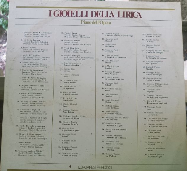 Dischi in vinile "I gioielli della Lirica" - Foto 2