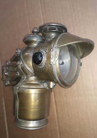 Fanale bici epoca Acetilene Carburo + moto epoca