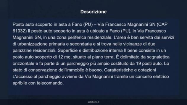 Immobile in asta di 12 m² in vendita a Fano - Foto 7