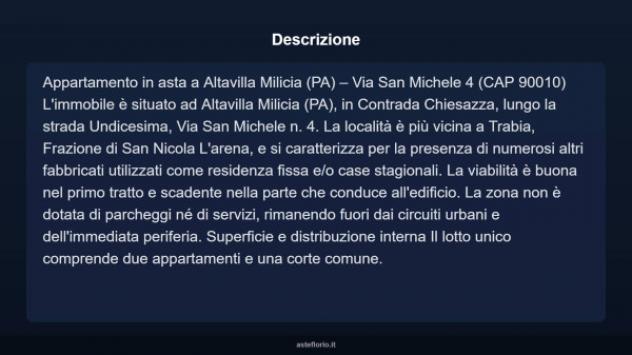 Immobile in asta di 88 m² in vendita a Altavilla Milicia - Foto 15