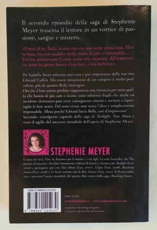 New Moon di Stephenie Meyer Fazi Editore,settembre 2011 come nuovo - Foto 5